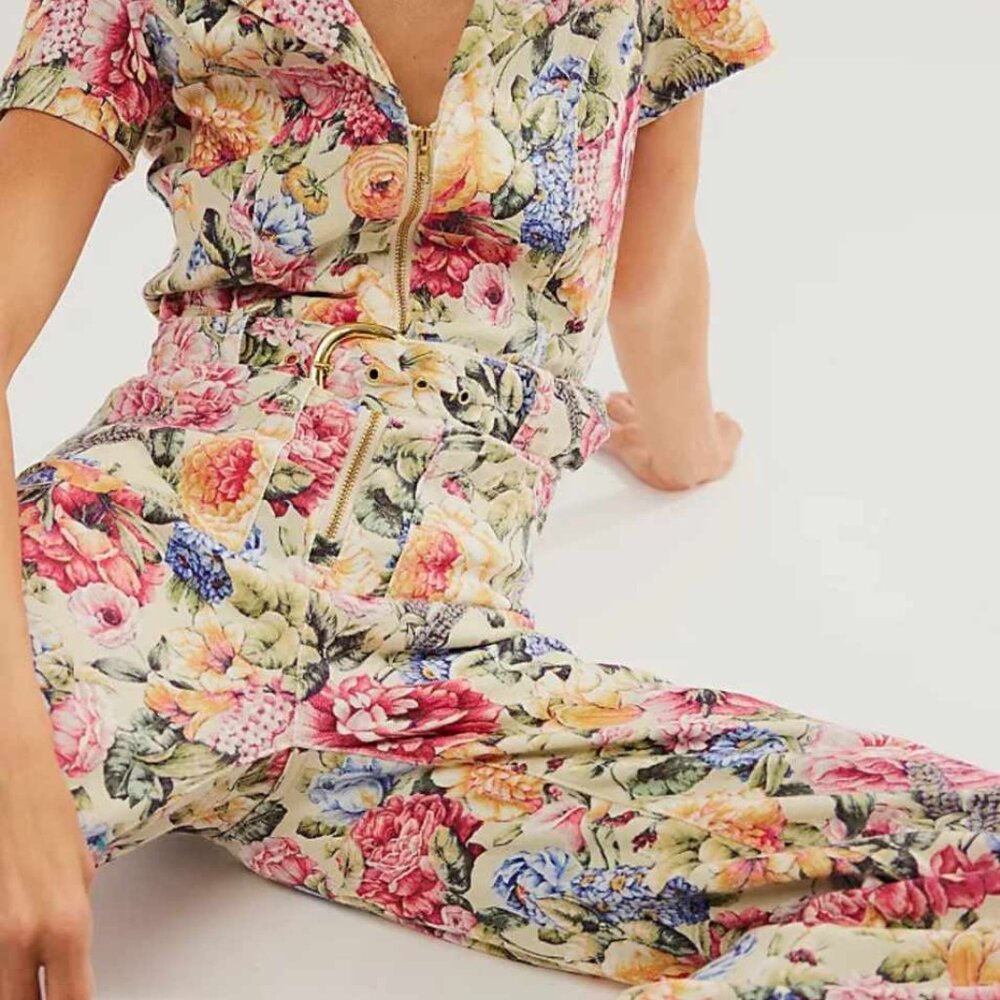 Show Me Your Mumu Jacksonville Short Sleeve Jumpsuit - S